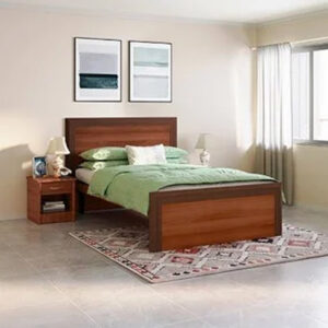 Adriana Bed Set – Elegant Engineered Wood Bed with Modern Design