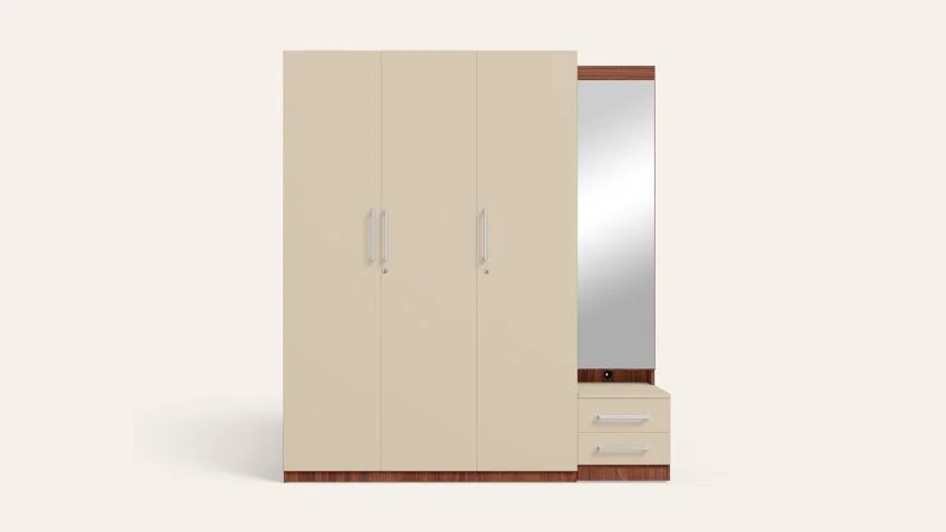 Godrej Interio Kalista Wardrobe – Modern Engineered Wood Wardrobe with Elegant Finish - Image 2