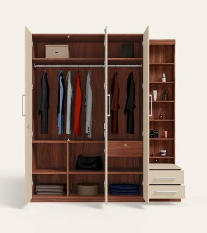 Godrej Interio Kalista Wardrobe – Modern Engineered Wood Wardrobe with Elegant Finish - Image 3