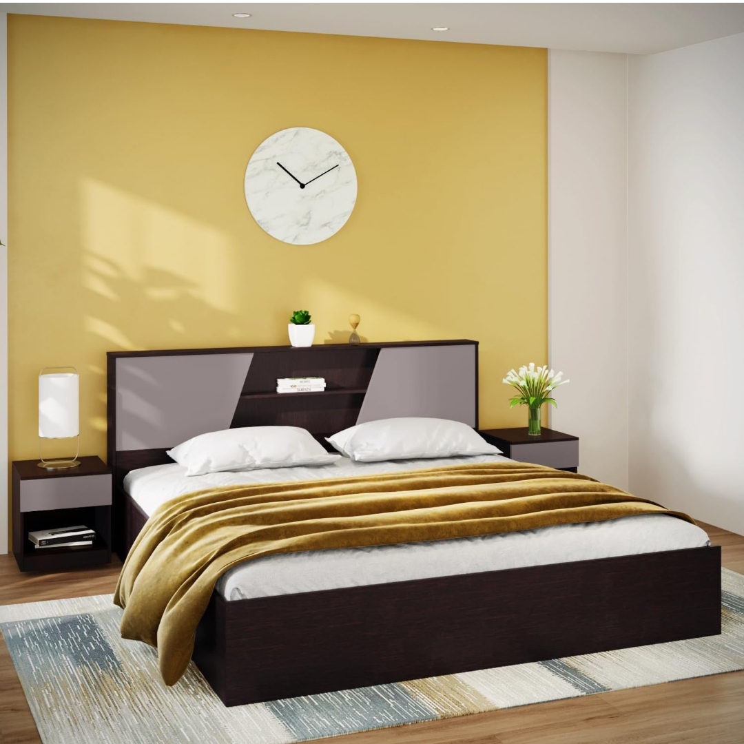 Godrej Serene Bed Set – Modern Dual-Tone Design with Premium Comfort